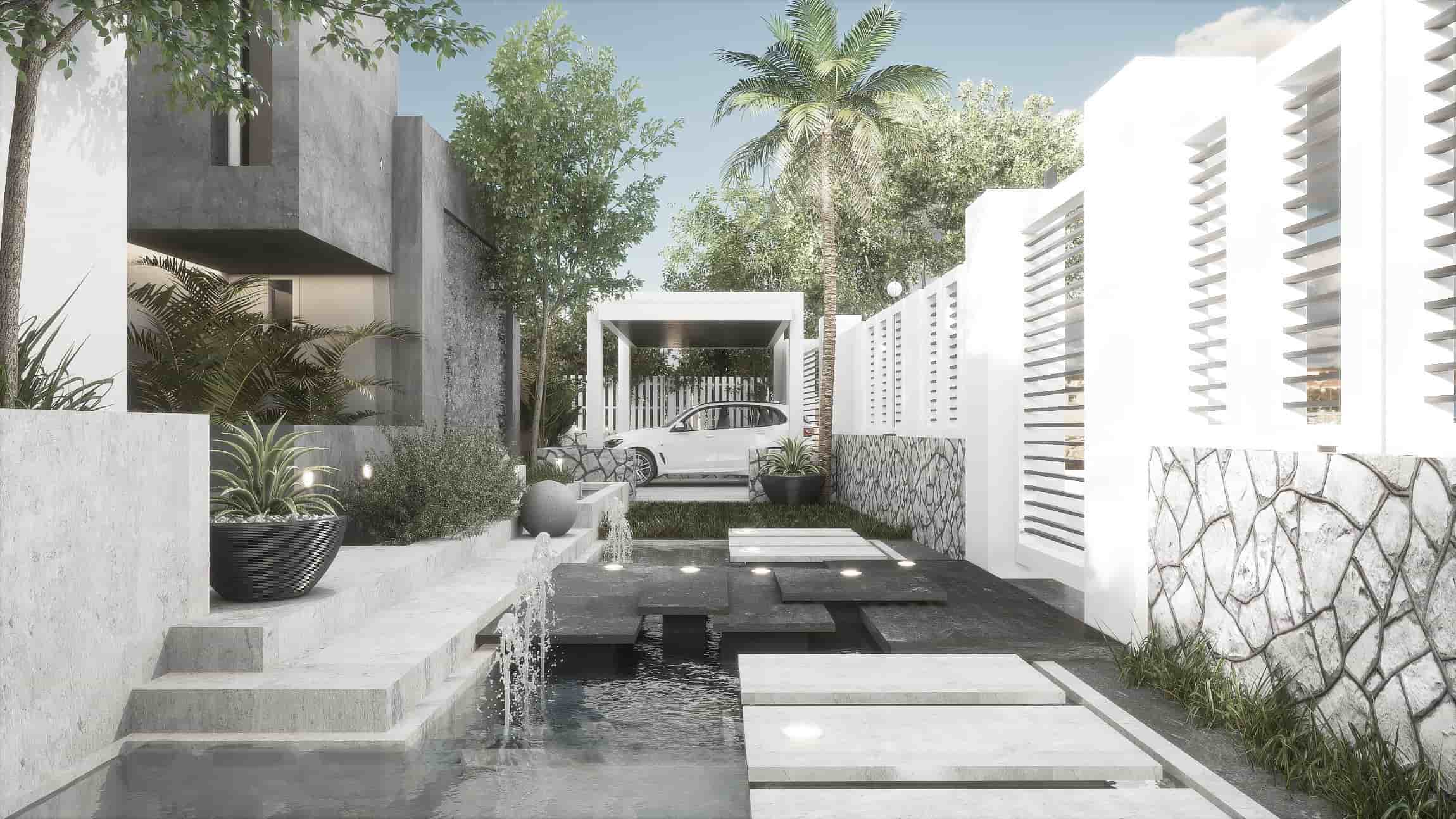 Hacienda Bay - Standalone villa lagoon view